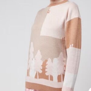 HELMSTEDT desco sweater jacquard landscape